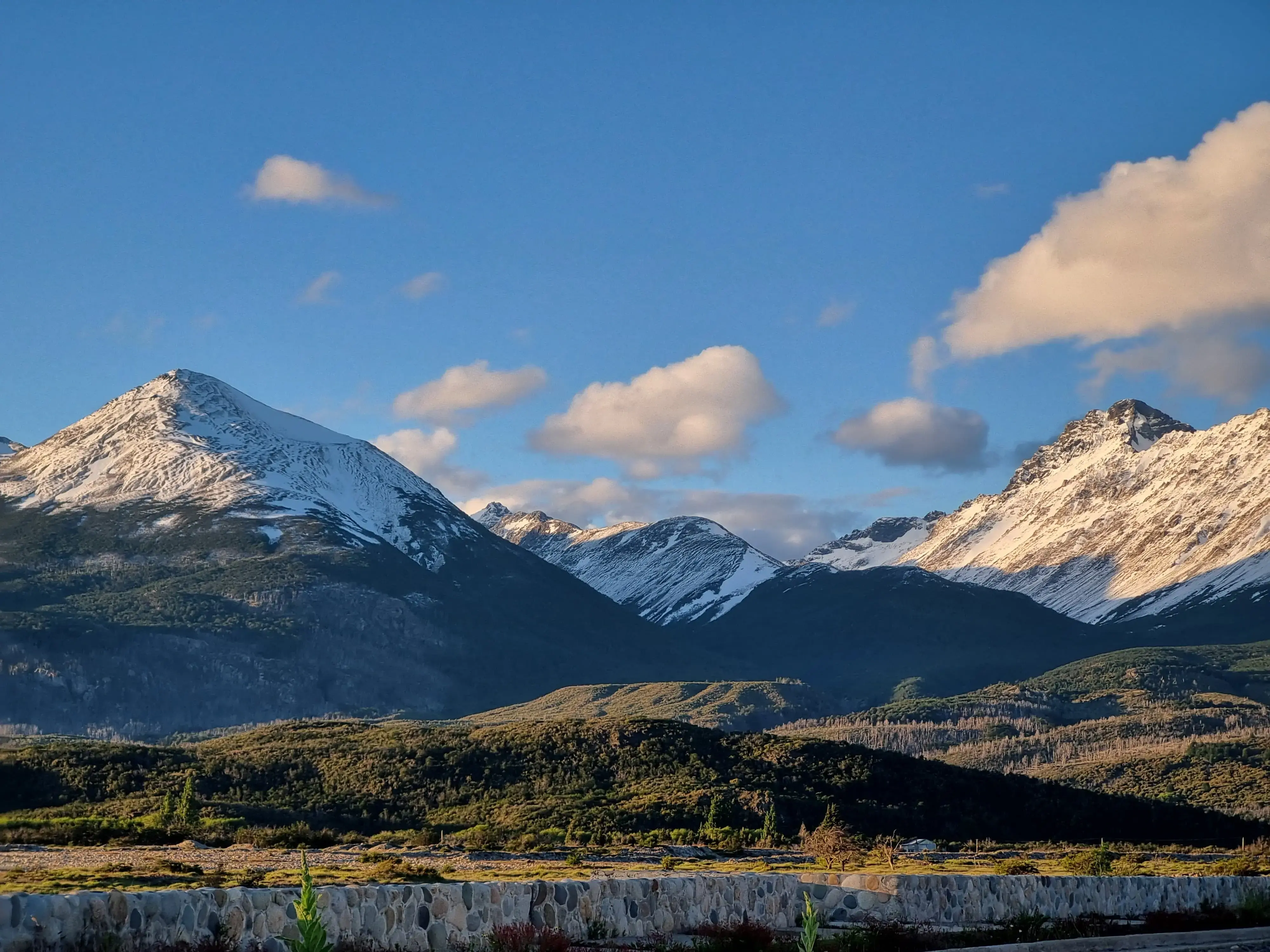 Vista de las Cordilleras en Dr. Atilio Oscar Viglione - Las Pampas